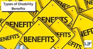 disability benefits all over caution signs
