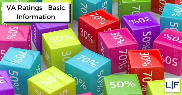 disability rating percentages on cubes