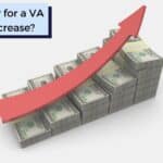 va ratings increase with increasing stack of dollar bills
