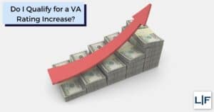 va ratings increase with increasing stack of dollar bills