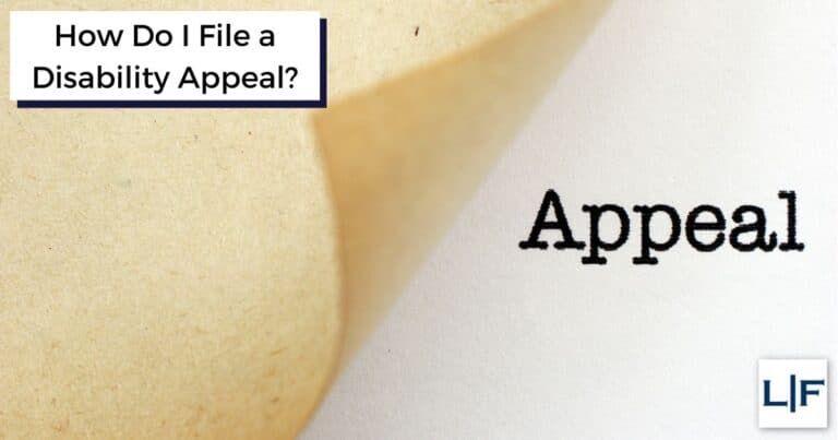 disability appeal file