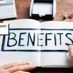 SSDI and SSI benefits on a notebook