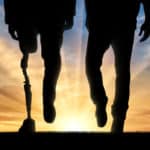 disabled veterans walking