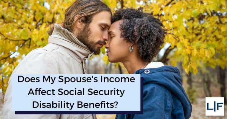 Does spouses income affect ssdi benites titale with married couple