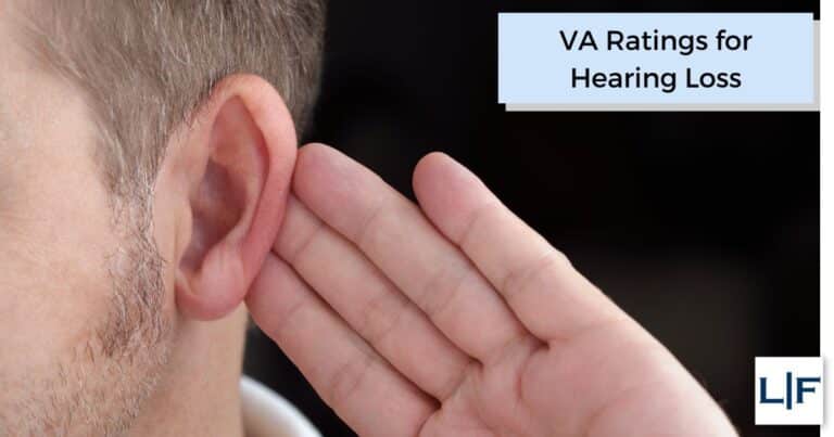 va ratings for hearing loss