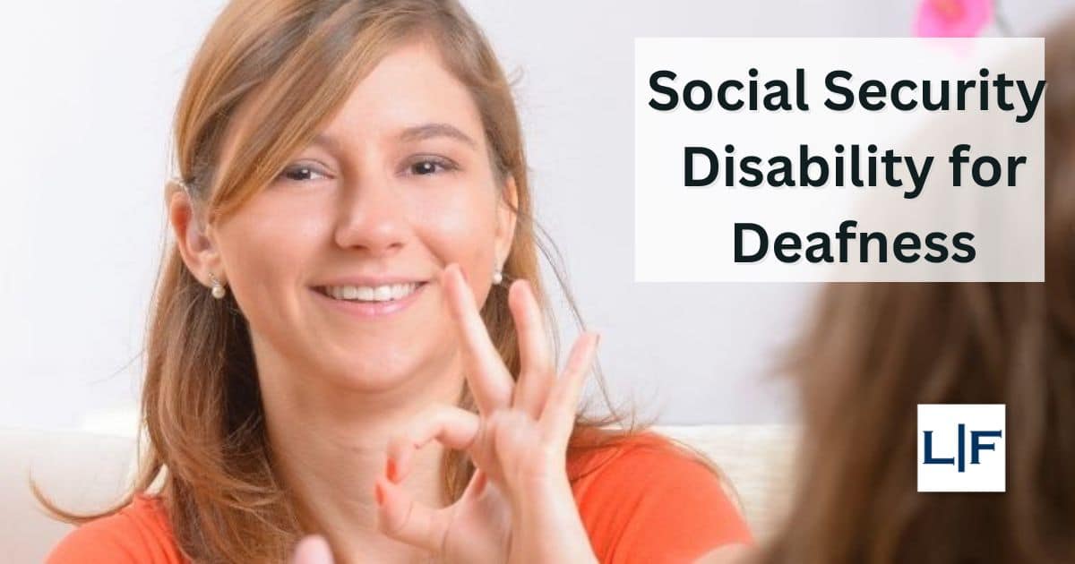 Social Security Disability for Deafness