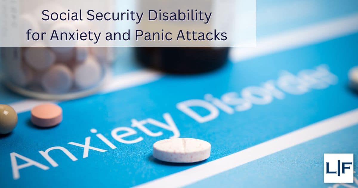 Social Security Disability for anxiety
