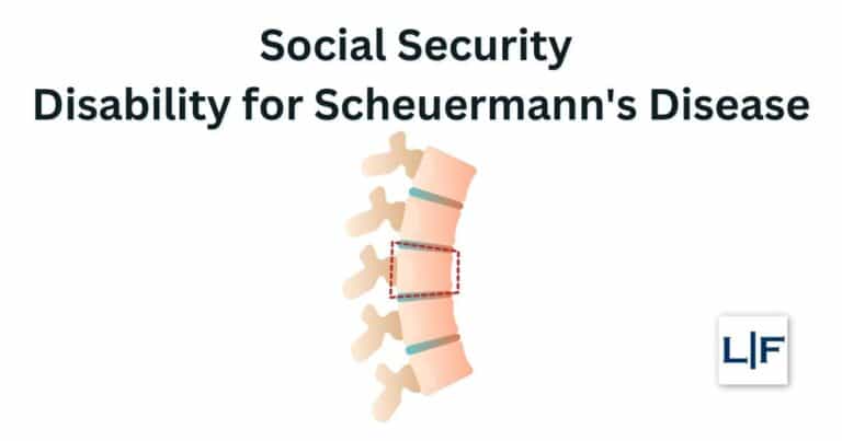Social Security Disability for scheuermanns