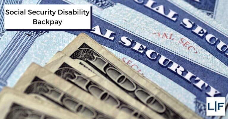 Social Security Disability Backpay money on top of social security cards